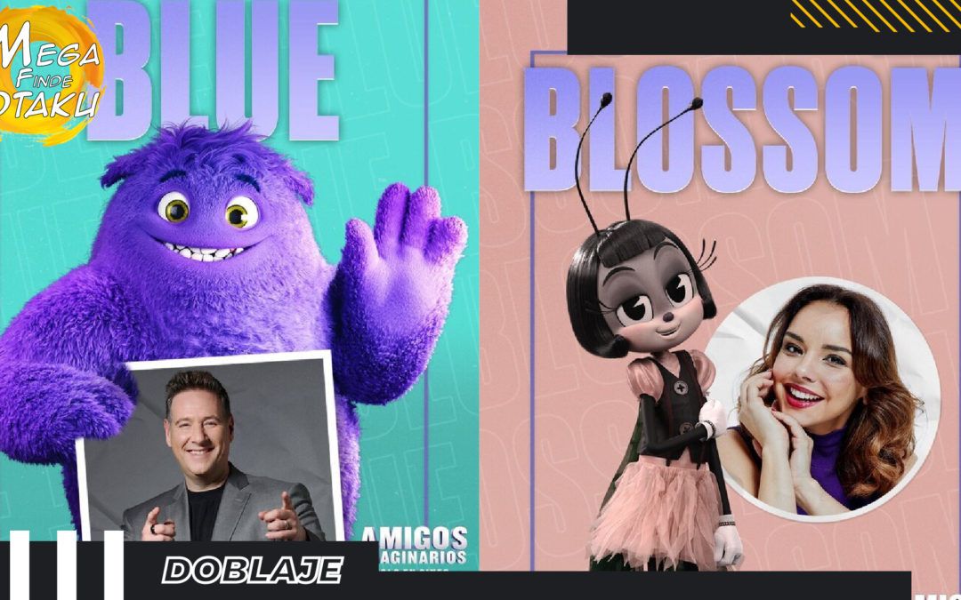 Amigos imaginarios ya tiene a dos increíbles actores de doblaje