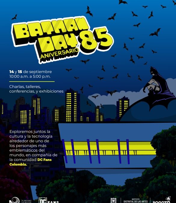 Bogotá celebra el Batman Day en el Planetario