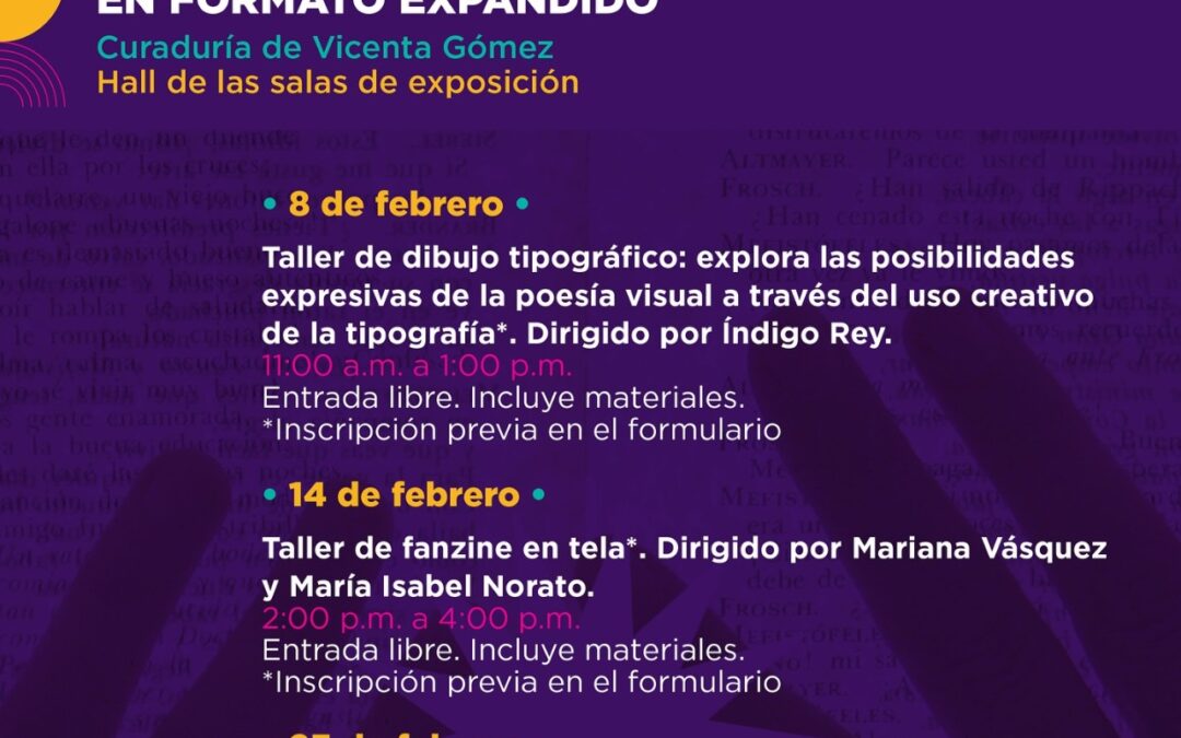 Disfruta de la creatividad en el ciclo I del Banco de Proyectos FUGA – entrada libre